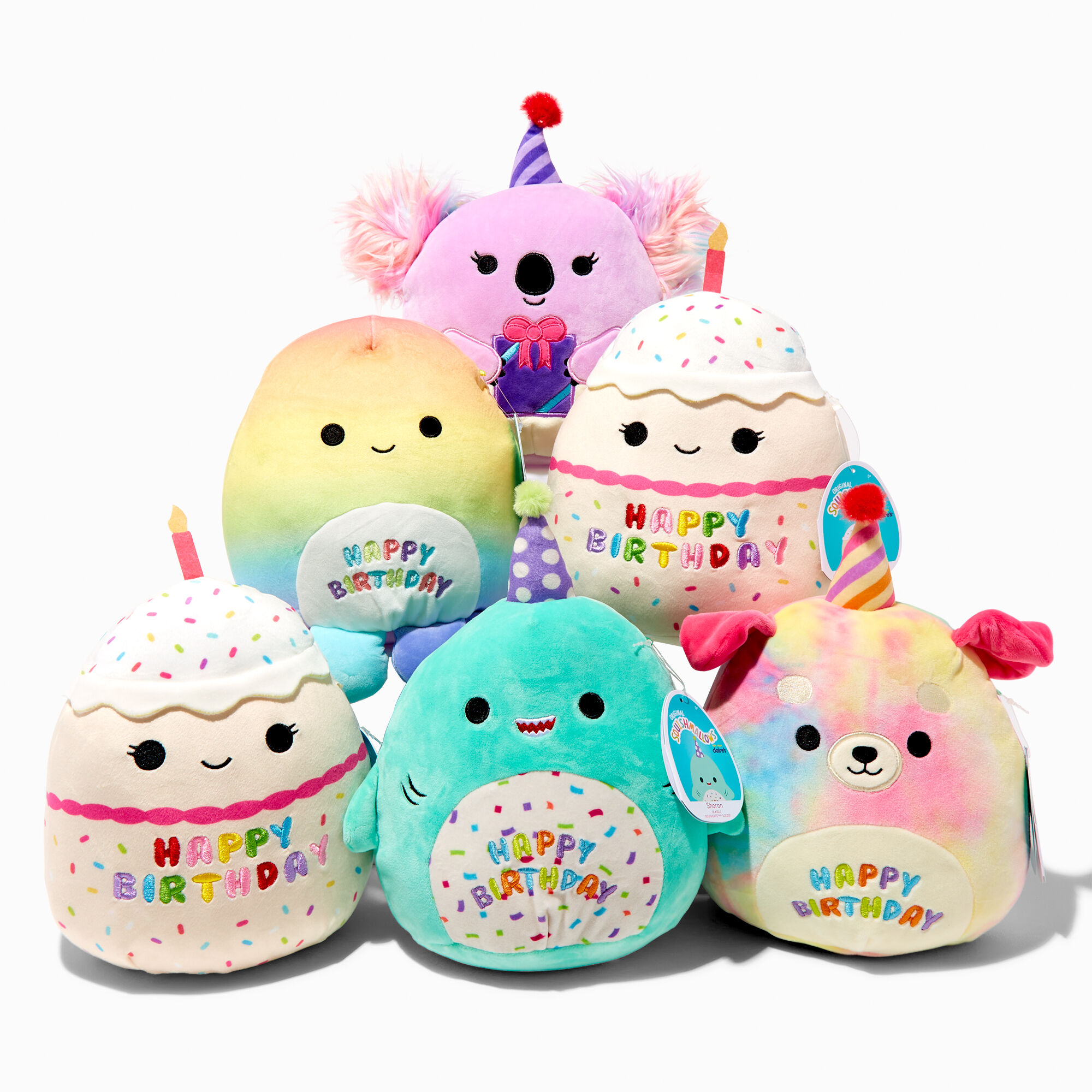 Squishmallows™ 8" Birthday Plush Toy - Styles May Vary